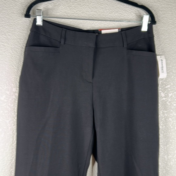 Roz & Ali Black Career Secret Agent Tummy Control Wide Leg Pants Size 6 New! - Picture 2 of 7